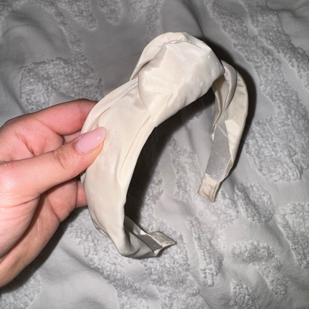 Elegant Cream Headband